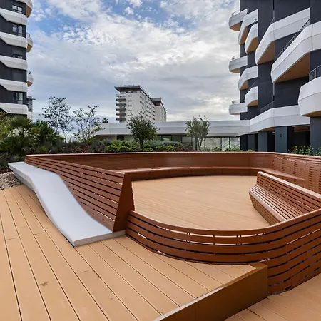 Apartamento Upscale 1bdr With Pool & Parking By Lovelystay *